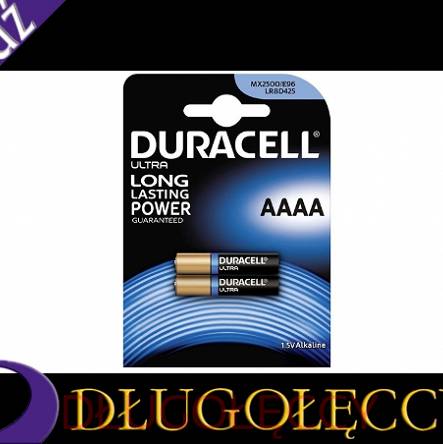 DURACELL AAAA/MX2500 E96 blister 2szt