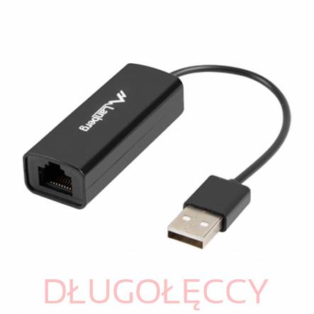 LANBERG KARTA SIECIOWA USB 2.0 1X RJ45 100MB