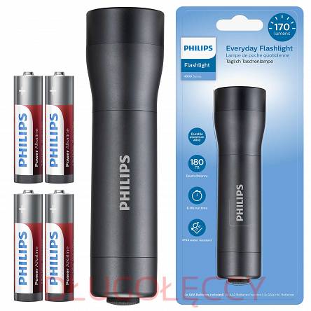 Philips Flashlights Latarka SFL4001T IPX4 170lm