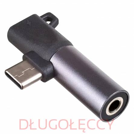 AKYGA Adapter USB type C / USB type C / Jack 3.5mm