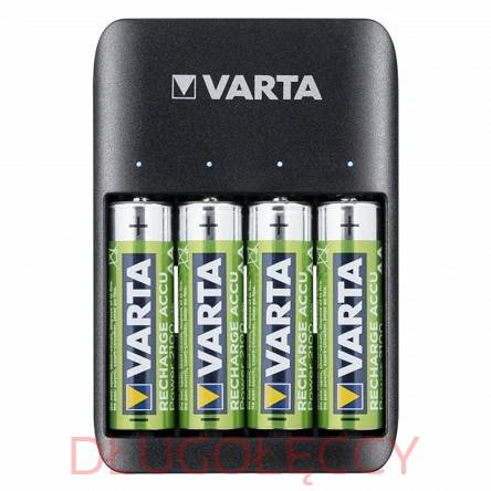Ładowarka VARTA na 4 akumulatorki AAA/AA + 4x 2100mAh AA 