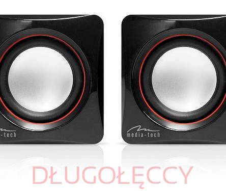 Głośniki stereo 2.0 zasilane z USB, MT3120 Media-Tech