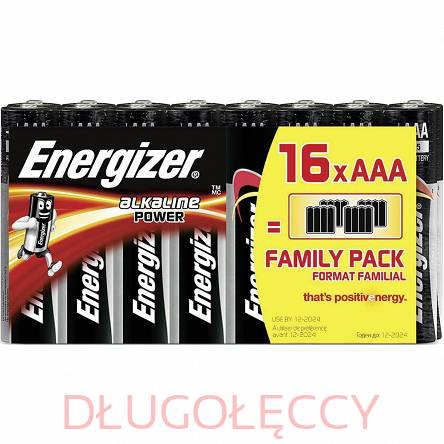 Energizer LR03 AAA 1,5V Base family pak 16szt