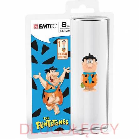 EMTEC PENDRIVE 8GB FRED FLINTSTONE Z SERII FLINSTONOWIE