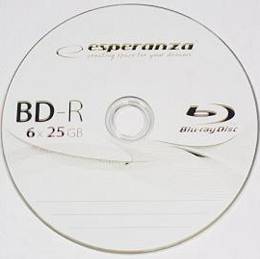 ESPERANZA BD-R 25GBx6 50 szt. spin BDR0021