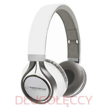 ESPERANZA SŁUCHAWKI AUDIO STEREO FREESTYLE EH-159W BIAŁE