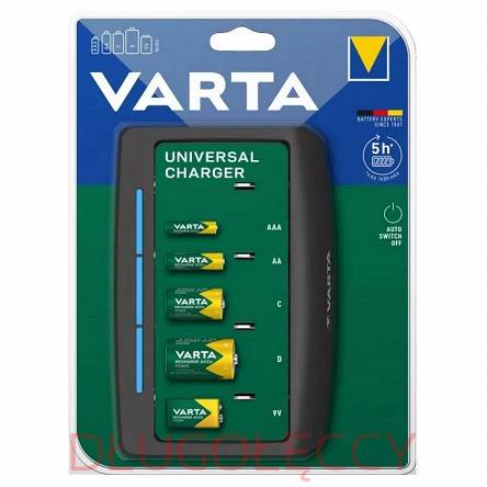 VARTA Uniwersalna ładowarka do akum. AAA AA C D 9V