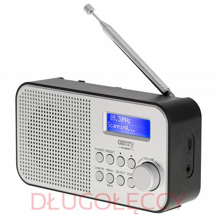 Camry CR1179 Radiobudzik radio cyfrowe FM / DAB / DAB+