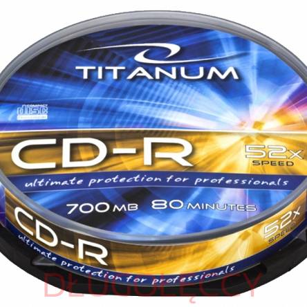 TITANUM CD-R 10 SZT. Cake box