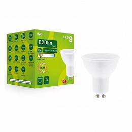 INQ lampa LED GU10 MR16 9W (62W) 820lm 3000K ciepła biała