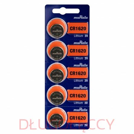 MURATA CR1620 3V Bateria litowa blister 5szt