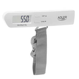 Waga bagażowa Adler AD 8191 50kg podróżna walizkowa LCD HOLD TARE