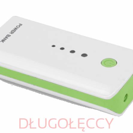 ESPERANZA EMP 104WG Power Bank ELECTRON 5200mAh biało-zielony