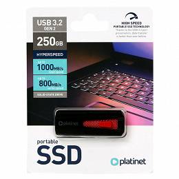PLATINET dysk SSD z USB 3.2 250GB