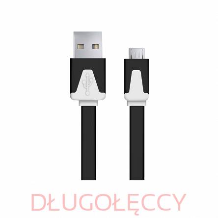 ESPERANZA EB183 kabel USB 2.0 - micro USB 1m płaski taśma