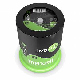MAXELL płyty DVD+R 4.7GB x16 cake 100