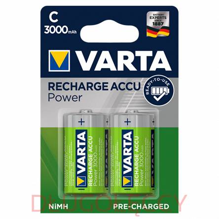 Akumulator VARTA R14 HR14 3000mAh blister 2szt seria Power