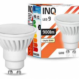 INQ GU10 9W 900lm 3000K porcelanowa 