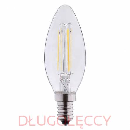 INQ lampa LED E14 świeczka 2W (23W) 3000K ciepła biała