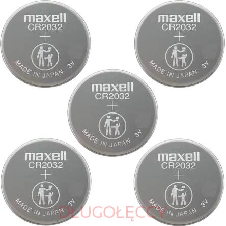 MAXELL CR2032 Bateria litowa blister 5szt