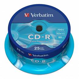 VERBATIM CD-R 80min 700MB x52 Extra Protecion cake 25 szt