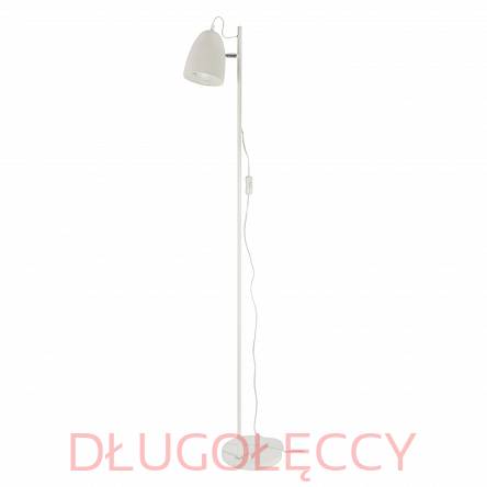 PLATINET Lampa podłogowa E27 biała max 40W