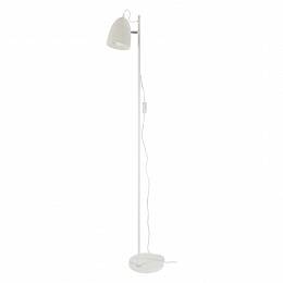 PLATINET Lampa podłogowa E27 biała max 40W