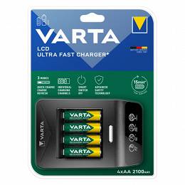 VARTA LCD ULTRA FAST ładowarka do akumulatorów AA/AAA