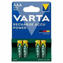 Akumulatorek VARTA 1000mAh AAA R03 blister 4szt Ready To Use