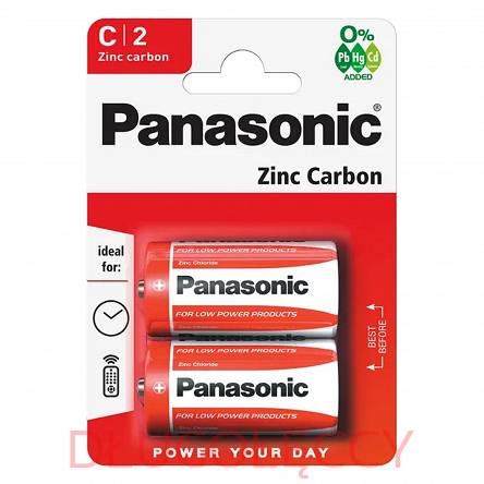 PANASONIC R14 Bateria na blistrze 2 szt.