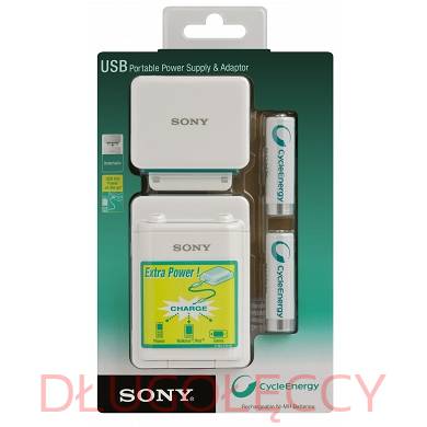 Ładowarka zasilacz do smartfonów SONY CP-AH2R 2x1000mAh USB