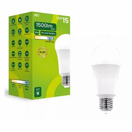 INQ E27 15W 1500lm 6500K A60 żarówka LED zimna biała