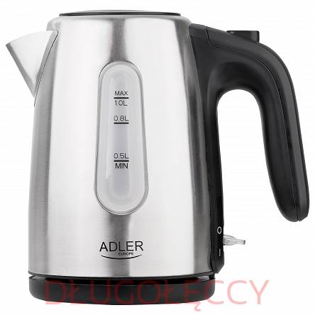 ADLER AD1273 Czajnik metalowy 1,0L  1200W