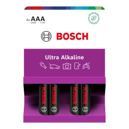BOSCH Baterie LR03 AAA  ULTRA Alkaline blister 4szt