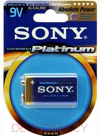 SONY 6LF22 9V bateria alkaliczna STAMINA PLATINUM