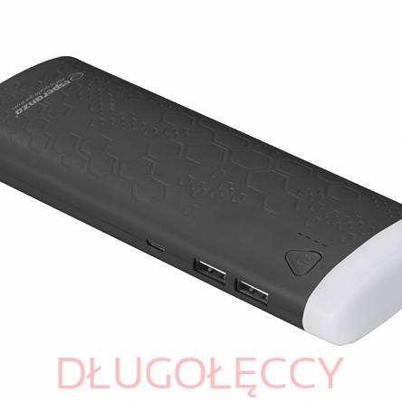 ESPERANZA POWER BANK 10000MAH FERMION EMP114 czarny