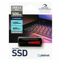 PLATINET dysk SSD z USB 3.2 500GB