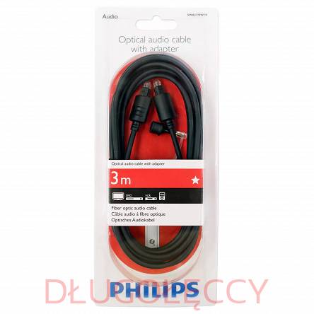 PHILIPS kabel audio optyczny Toslink 3m