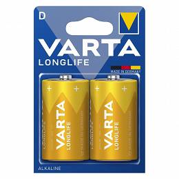 VARTA LR20 D LONGLIFE  baterie alkaliczne blister 2 sztuki 