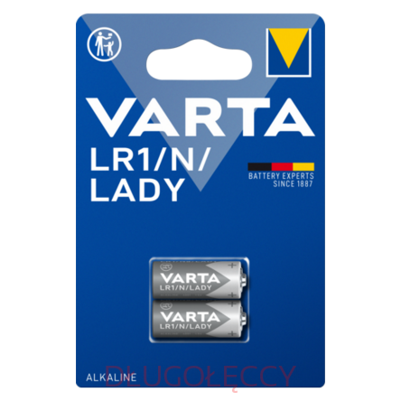 VARTA LR1 N LADY 1,5V bateria alkaliczna blister 2szt