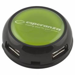 ESPERANZA EA-135 USB 2.0 HUB 4 PORTY YOYO ZIELONY