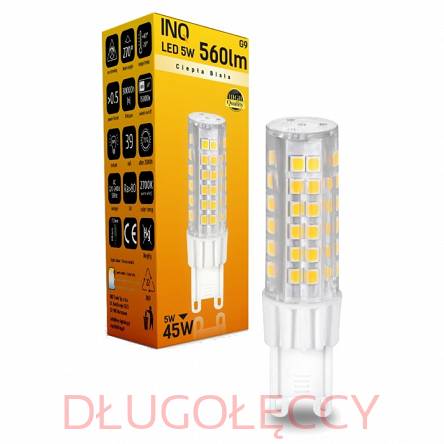 INQ G9 5W 560lm 2700K TOWER żarówka LED