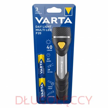 Latarka VARTA multi LED Day Light F20 40lm 62h 