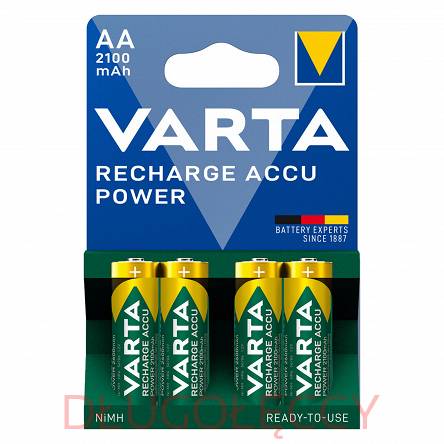 Akumulatorek VARTA 2100mAh AA R6 blister 4szt Ready To Use Power