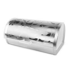 Chlebak Maestro MR-1671S stal INOX pojemnik na pieczywo 39x26x15 cm
