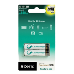 Akumulator SONY 900mAh AAA R3 NHAAAB2G blis=2szt