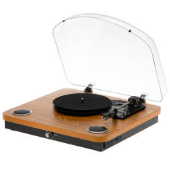 Adler AD 1914 Wood Gramofon z USB i Bluetooth