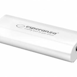 ESPERANZA POWER BANK HADRON 4400mAh BIAŁY