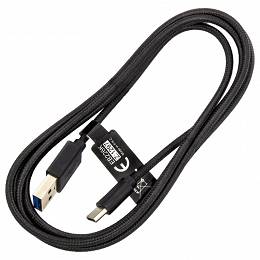 ESPERANZA EB228B kabel USB typ C - USB 3.0 2m oplot czarny