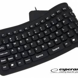 ESPERANZA EK113 KLAWIATURA SILIKONOWA USB/PS2